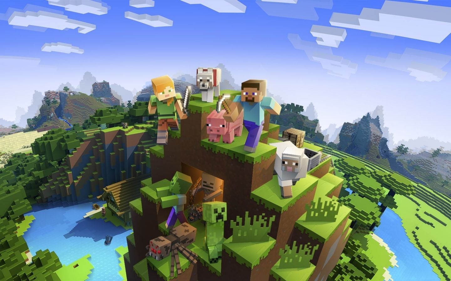 Anh em đã từng chơi qua tựa game Minecraft chưa nhỉ 