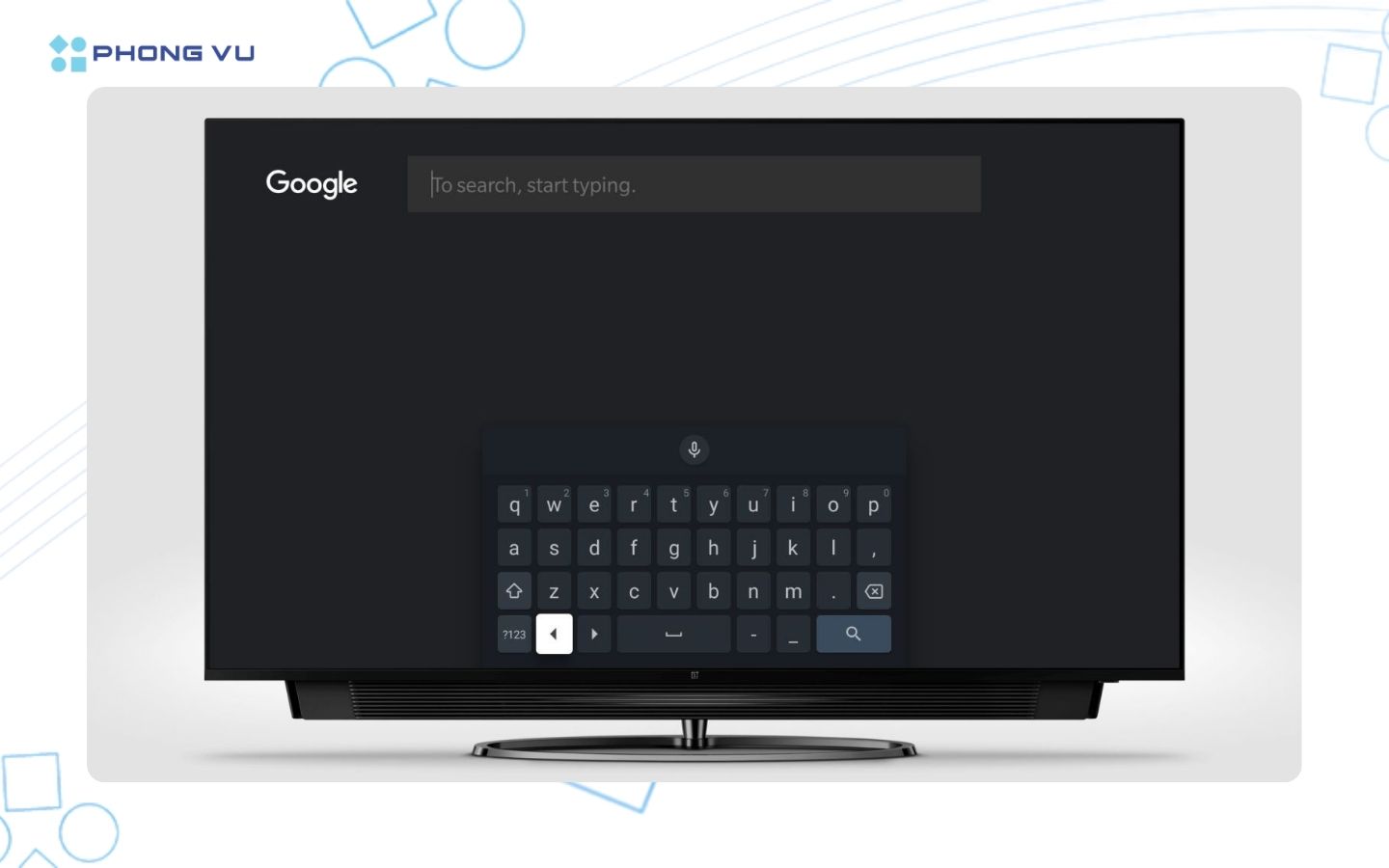 Tivi đã nhận dạng bàn phím thành công