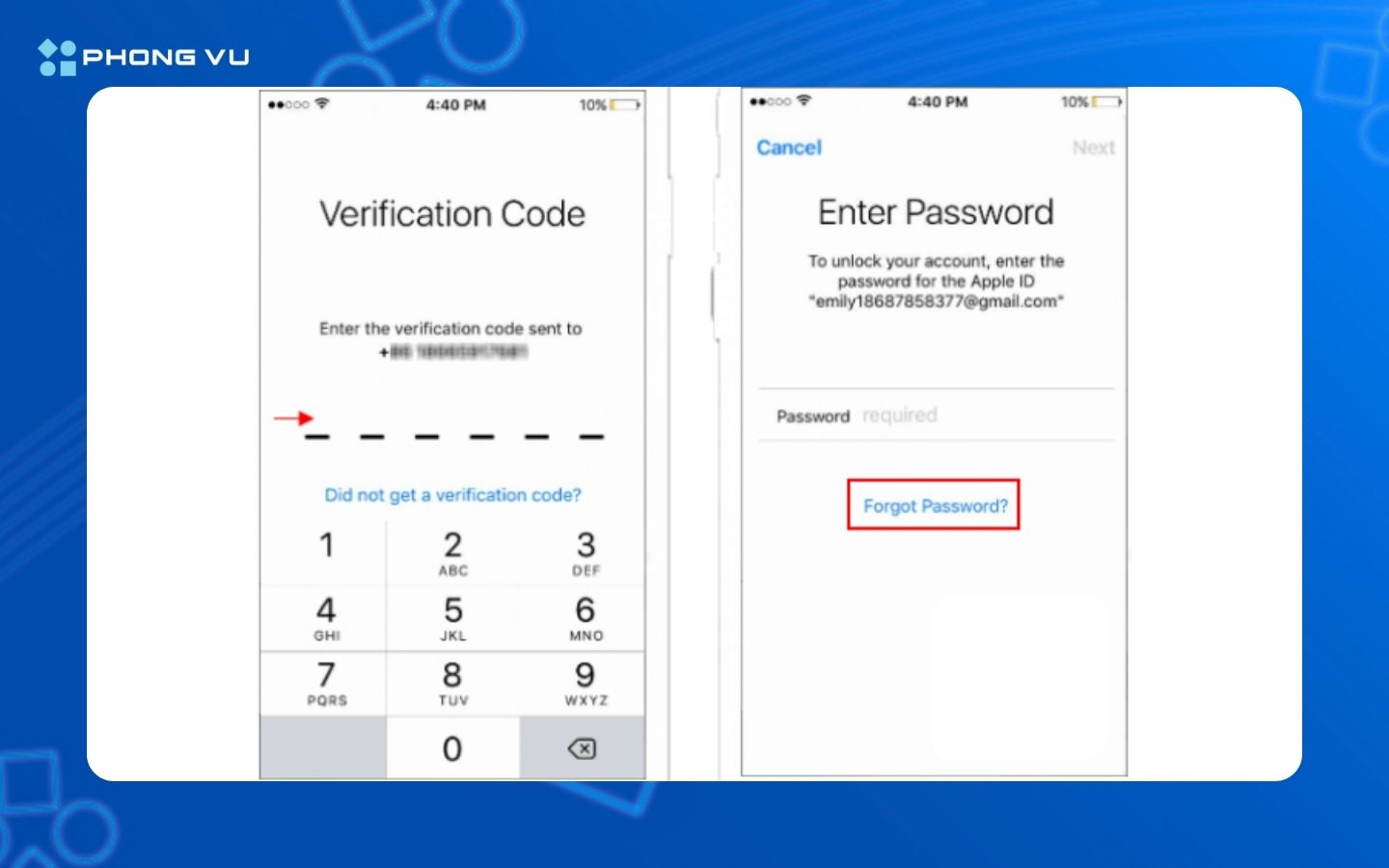 3 cách lấy lại tài khoản Apple ID bị vô hiệu hóa chỉ trong một nốt nhạc 4 Nhập mật mã và tạo lại mật khẩu mới.
