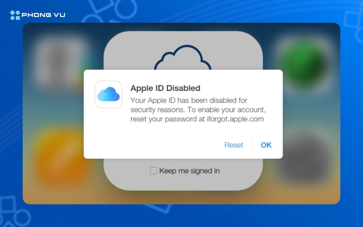3 cách lấy lại tài khoản Apple ID bị vô hiệu hóa chỉ trong một nốt nhạc 1 Cách lấy lại tài khoản Apple ID bị vô hiệu hóa chỉ trong một nốt nhạc