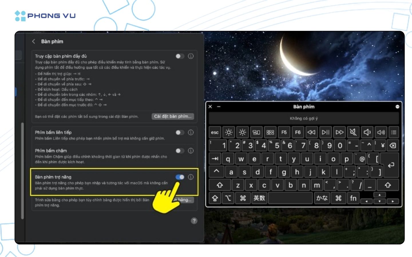 Bàn phím trợ năng