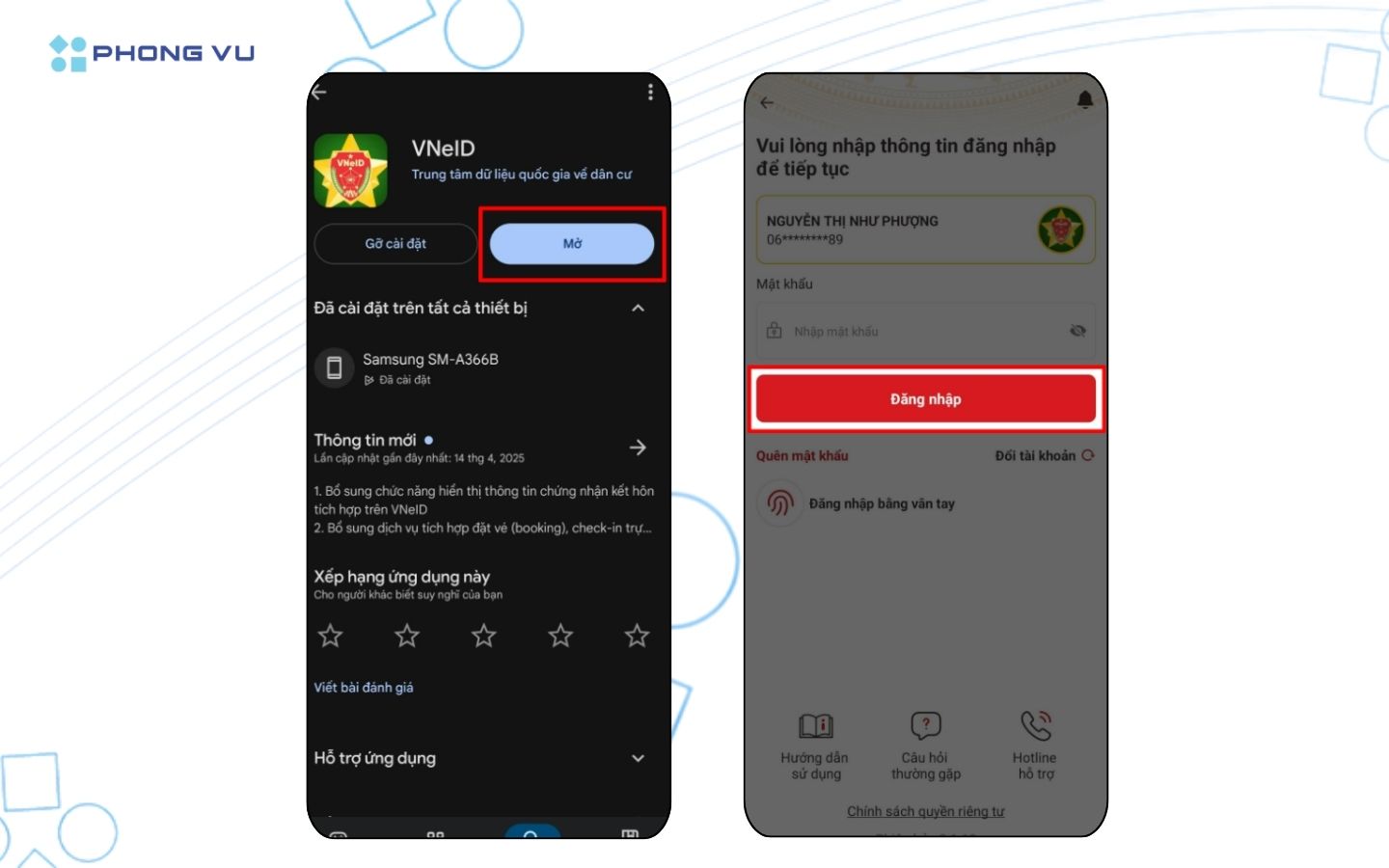 Cách cập nhật tình trạng hôn nhân trên VNeID nhanh chóng, dễ dàng 2 Mở ứng dụng VNeID trên điện thoại