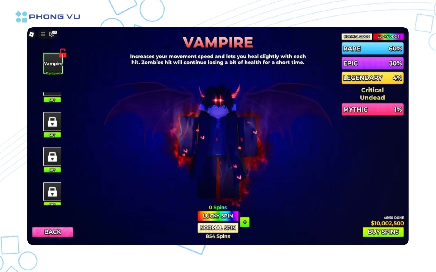 Kiểm tra quà tặng trong hộp thư