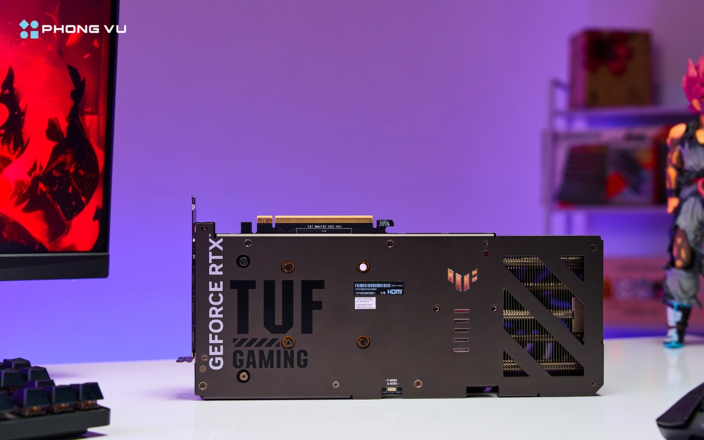 ASUS TUF RTX 5060 Ti chỉ tiêu thụ 171W công suất tổng cho thấy hiệu suất năng lượng xuất sắc