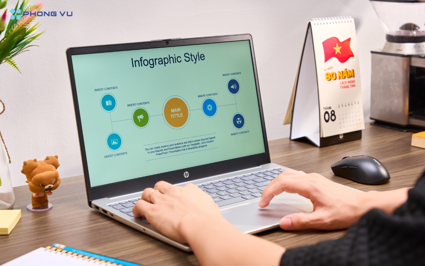 Laptop HP 15-fd0235TU được trang bị bộ vi xử lý Intel Core i5-1334U, thuộc dòng chip tiết kiệm điện