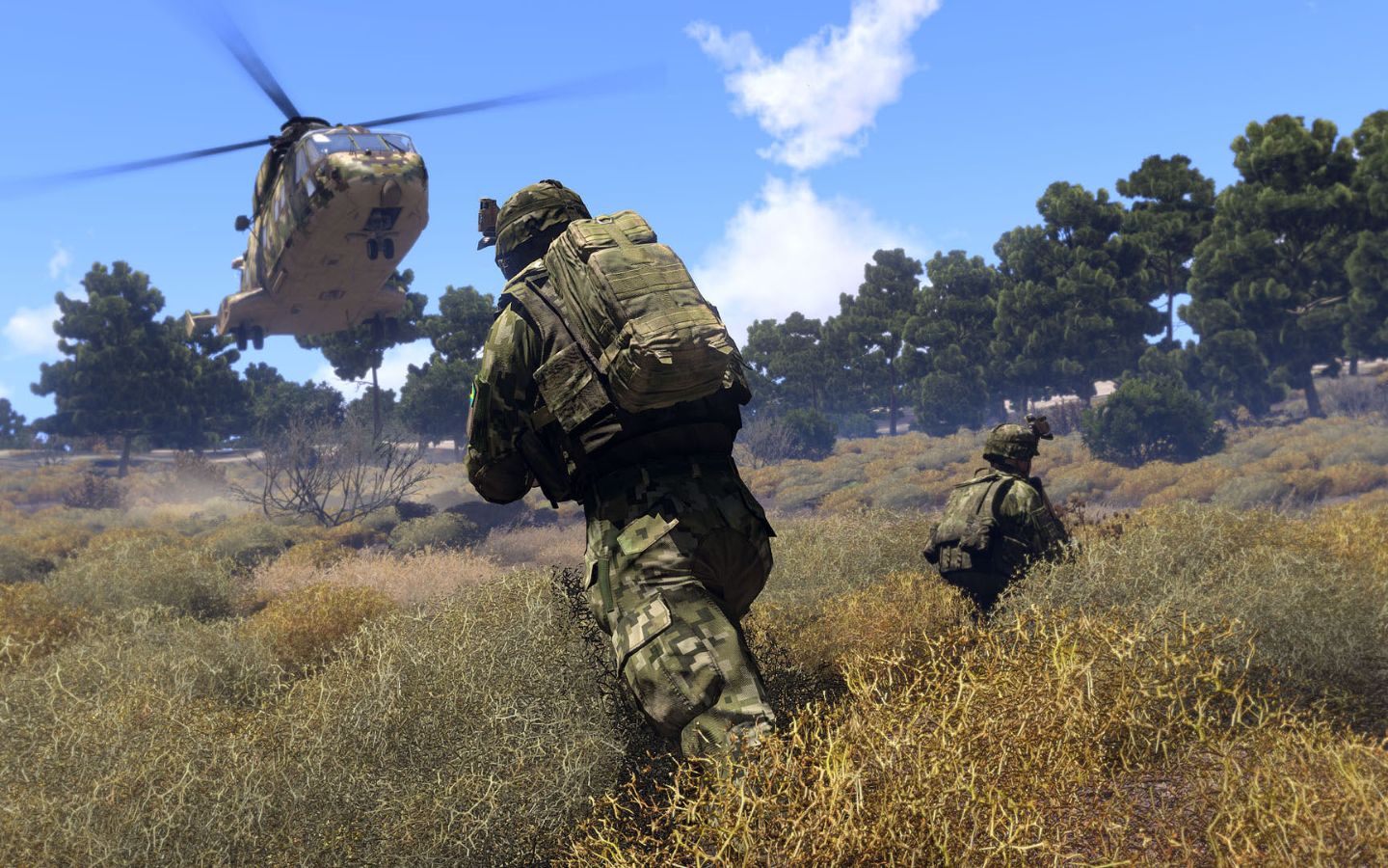 Arma 3 chiến thuật hợp tác trên không
