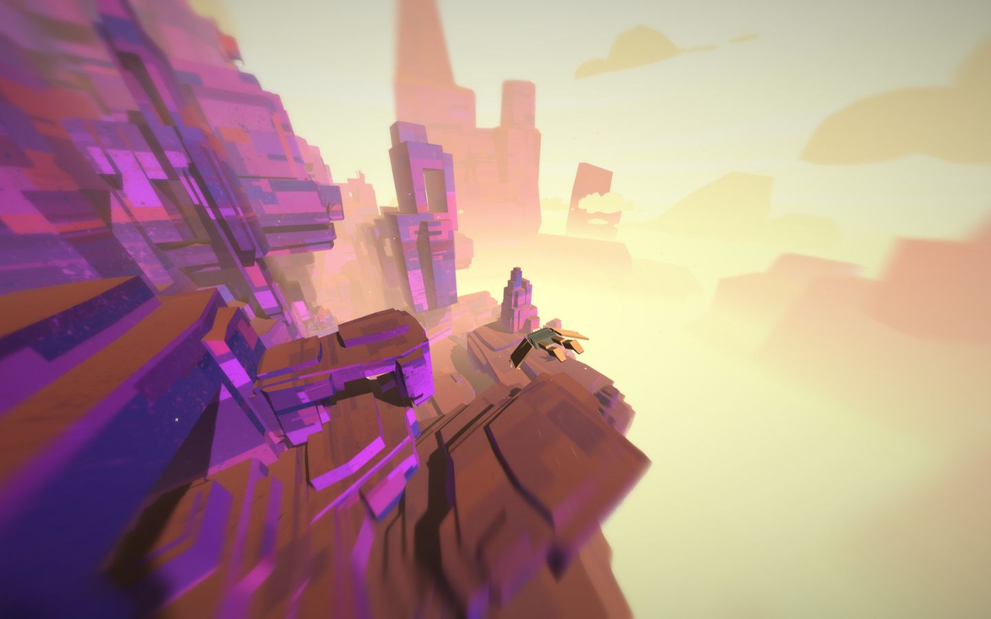 Superflight lướt qua khe núi tự do