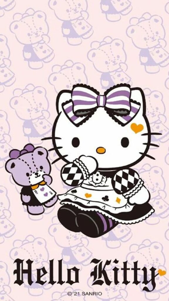 Hình nền Hello Kitty y2k hallowen
