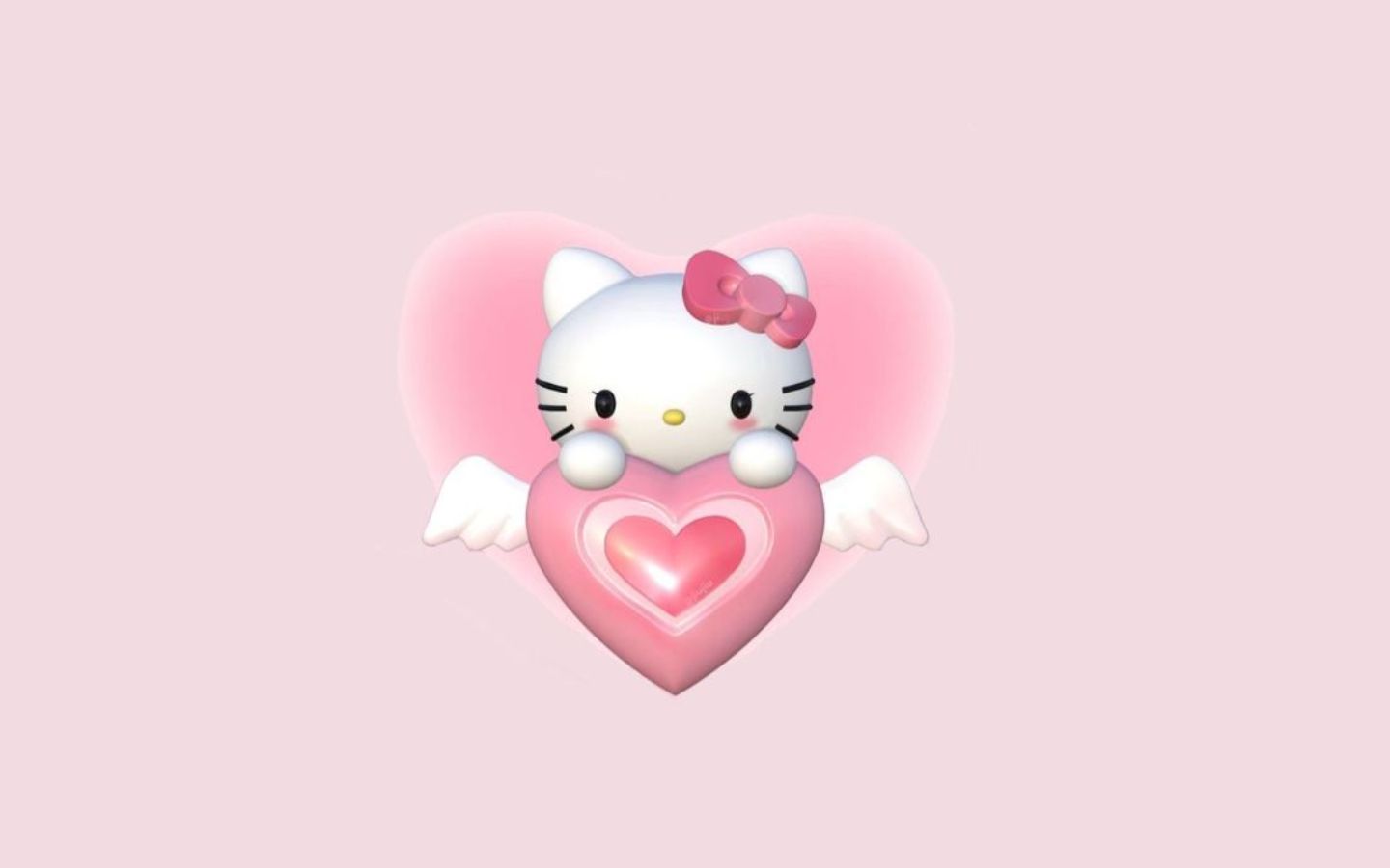 Hình nền Hello Kitty thiên thần