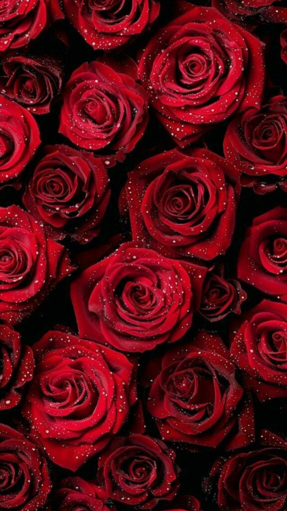 Hồng nhung đỏ thắm, lãng mạn