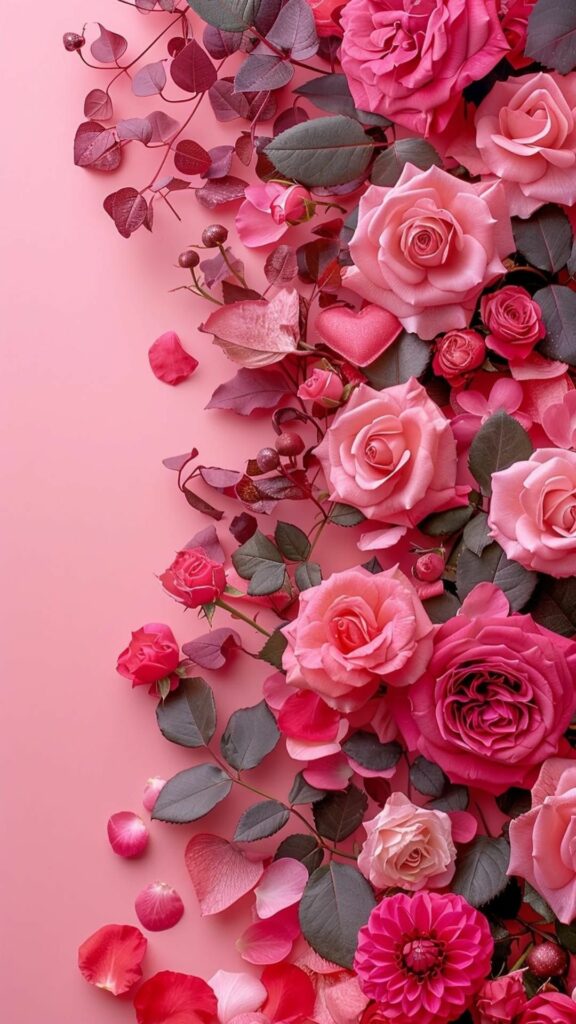 Vạt hồng phấn ngọt ngào, mềm mại