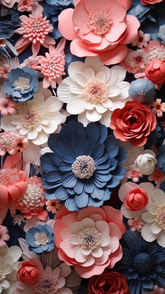 Hoa giấy nghệ thuật tinh xảo