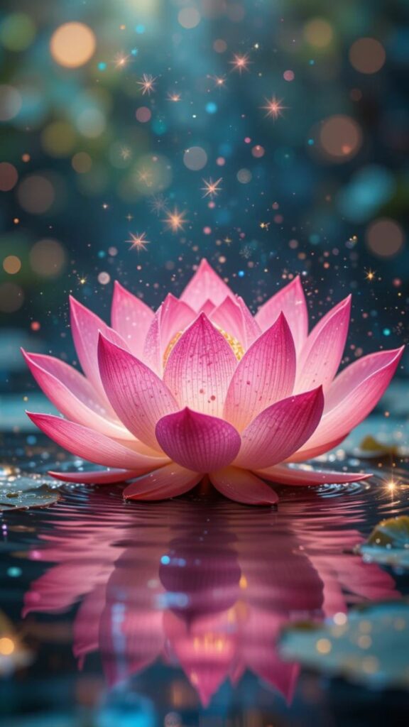 Sen lung linh dưới ánh huyền ảo