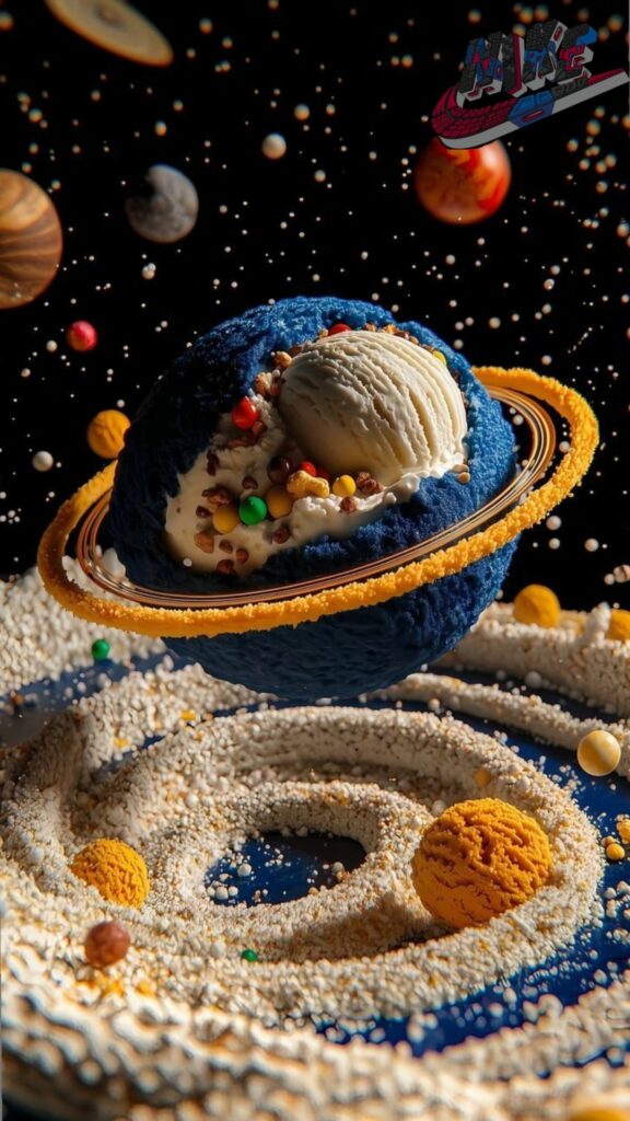 Hành tinh xoáy ốc, cổng không gian 3D rực rỡ