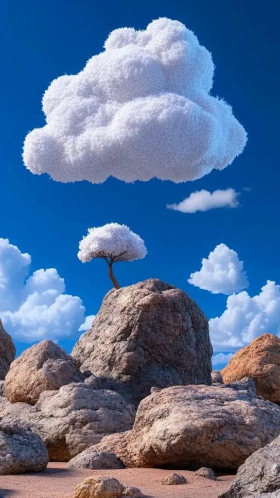 Những đám mây treo, thiên nhiên kỳ lạ và 3D