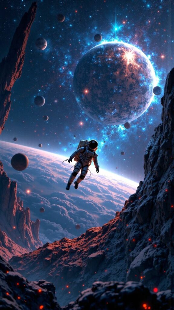 Du hành vũ trụ, bước chân trên hành tinh xa xôi