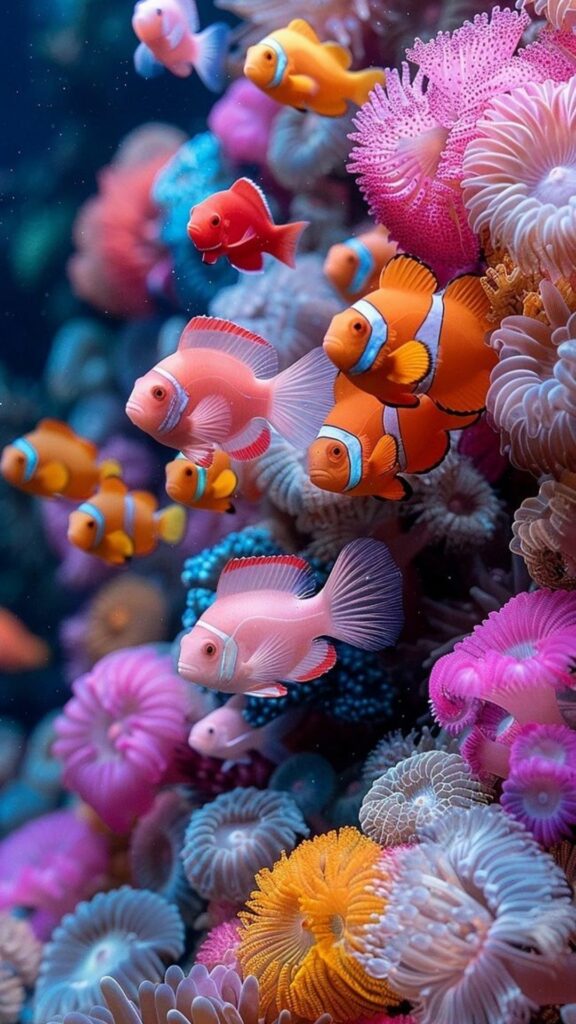 San hô và cá, thế giới đại dương màu sắc