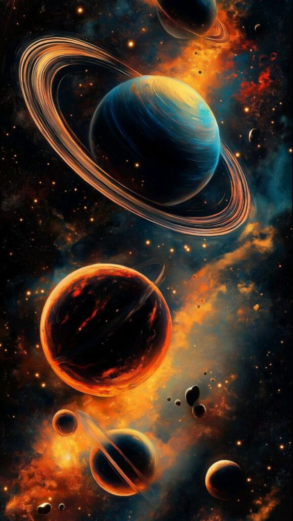 Cụm hành tinh lửa, hố đen đầy năng lượng