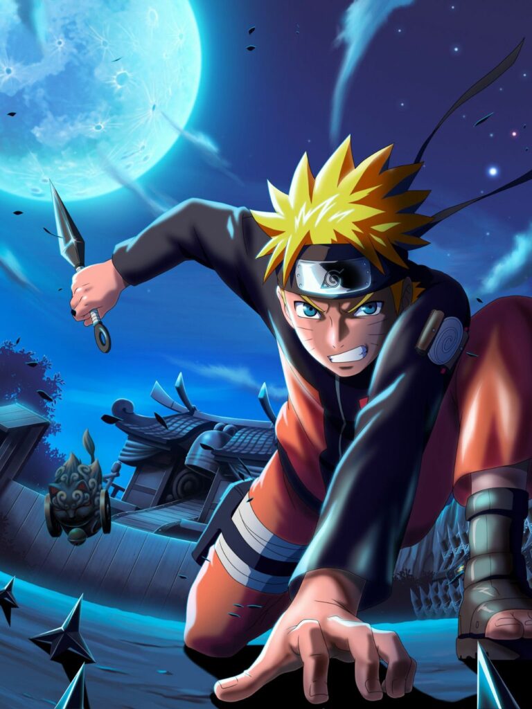 Tổng hợp 80+ hình Nền iPad 4K đẹp nhất 2025 miễn phí 25 Naruto chiến đấu dưới trăng