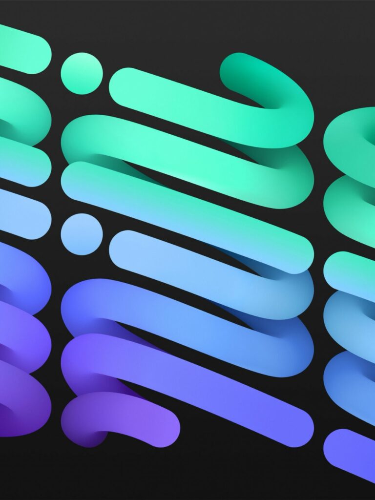 Tổng hợp 80+ hình Nền iPad 4K đẹp nhất 2025 miễn phí 82 Dải sóng xanh tím gradient