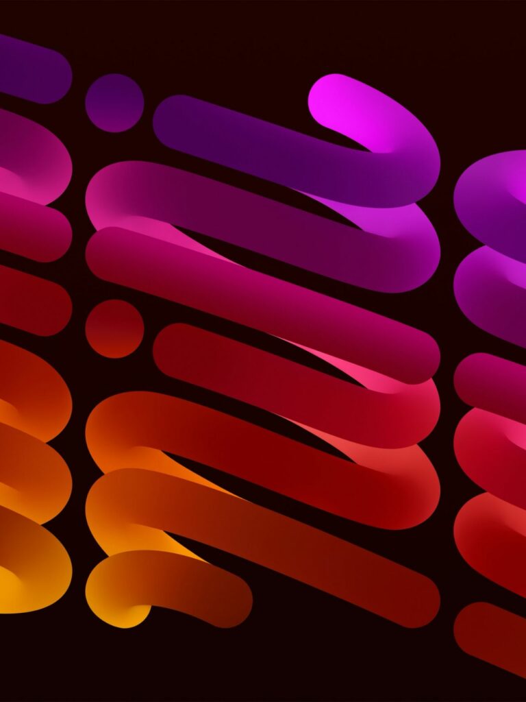 Tổng hợp 80+ hình Nền iPad 4K đẹp nhất 2025 miễn phí 83 Dải sóng cam đỏ tối