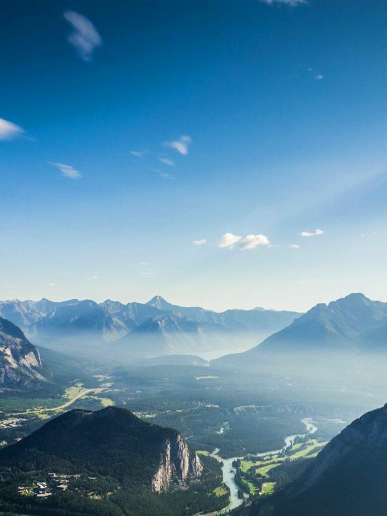 Tổng hợp 80+ hình Nền iPad 4K đẹp nhất 2025 miễn phí 48 Bầu trời xanh trên núi