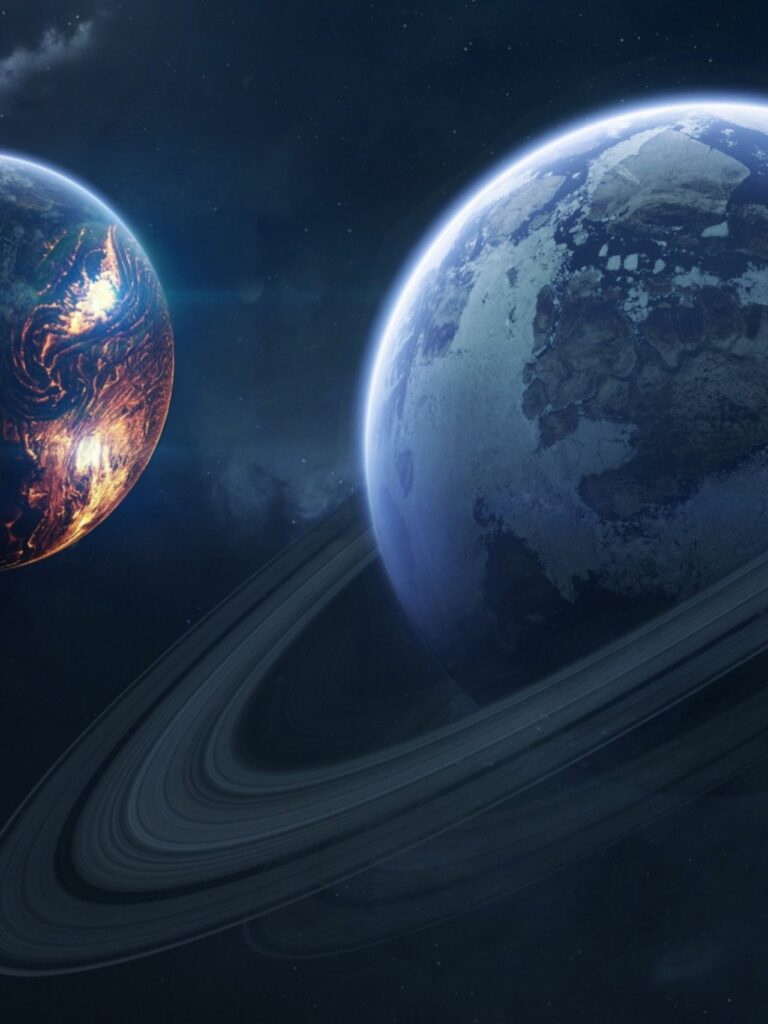 Tổng hợp 80+ hình Nền iPad 4K đẹp nhất 2025 miễn phí 60 Hành tinh có vành đai