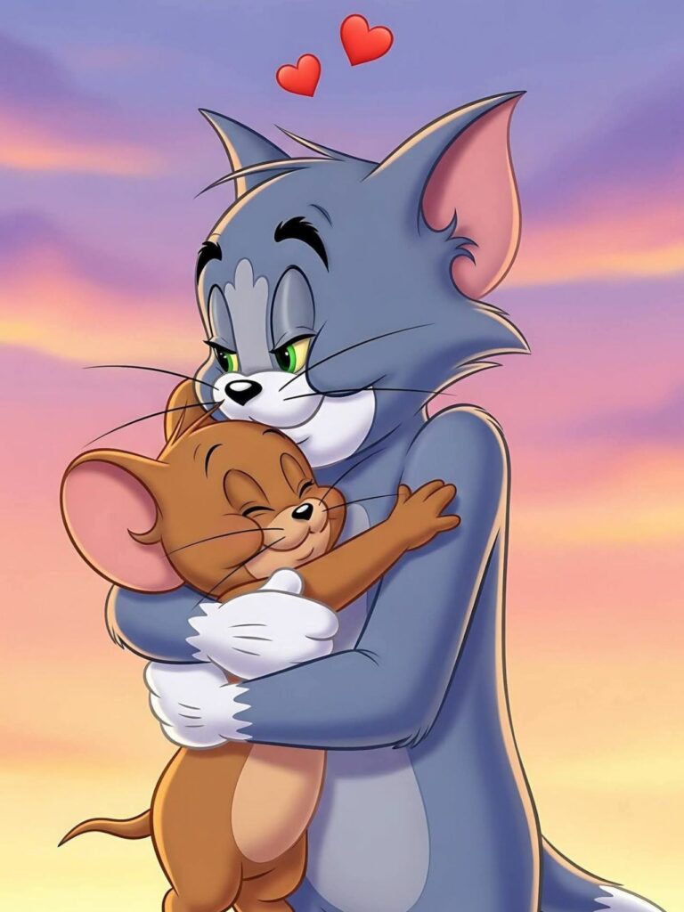 Tổng hợp 80+ hình Nền iPad 4K đẹp nhất 2025 miễn phí 2 Tom and Jerry
