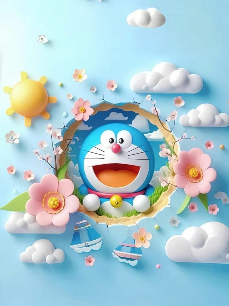 Tổng hợp 80+ hình Nền iPad 4K đẹp nhất 2025 miễn phí 36 Mèo máy bay giữa trời hoa