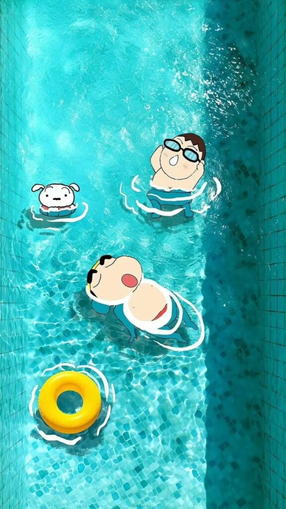 Bể bơi xanh ngọc, lơ lửng giữa làn nước trong veo