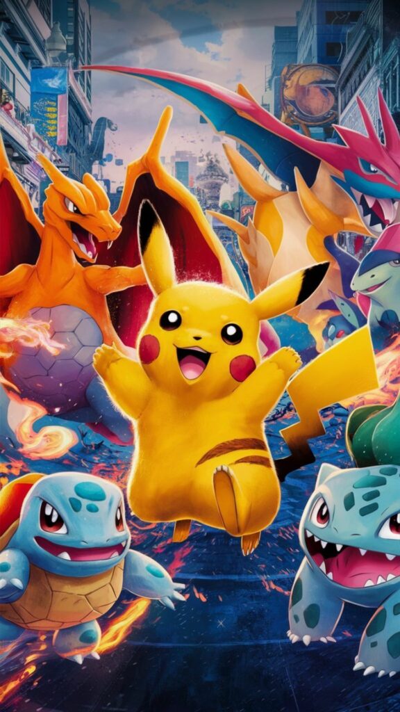 Biệt đội Pokémon tinh nghịch, sẵn sàng cho cuộc chiến vĩ đại