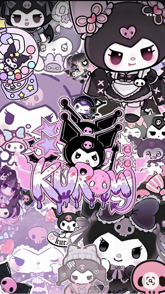 Hình nền Kuromi mạnh mẽ 