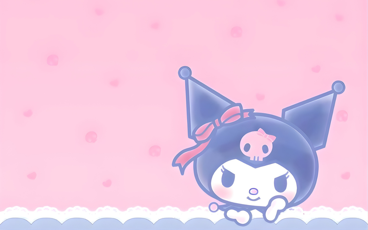 Hình nền Kuromi đáng yêu 