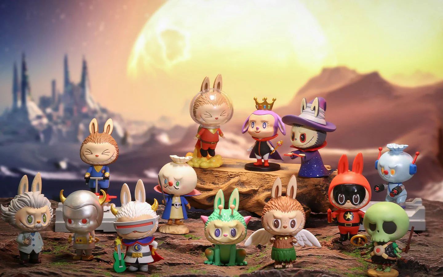 Gia đình Labubu hội tụ, sẵn sàng chiến đấu