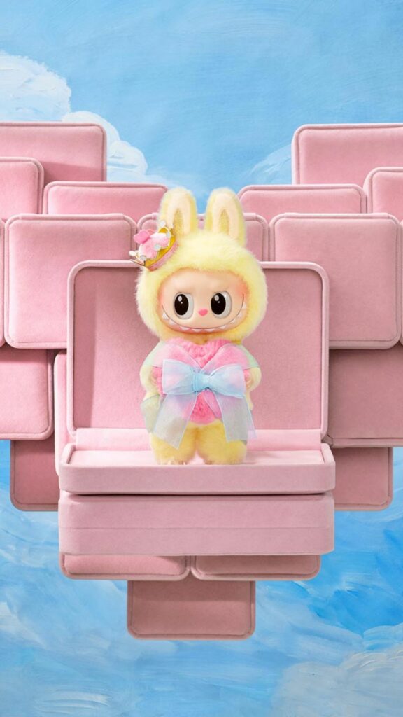 Nhân vật nhỏ bé giữa khối tim hồng