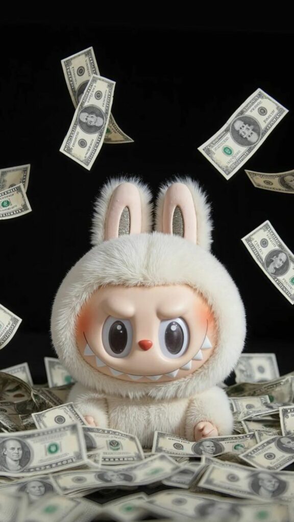 Labubu chìm đắm, tiền rơi không quan tâm