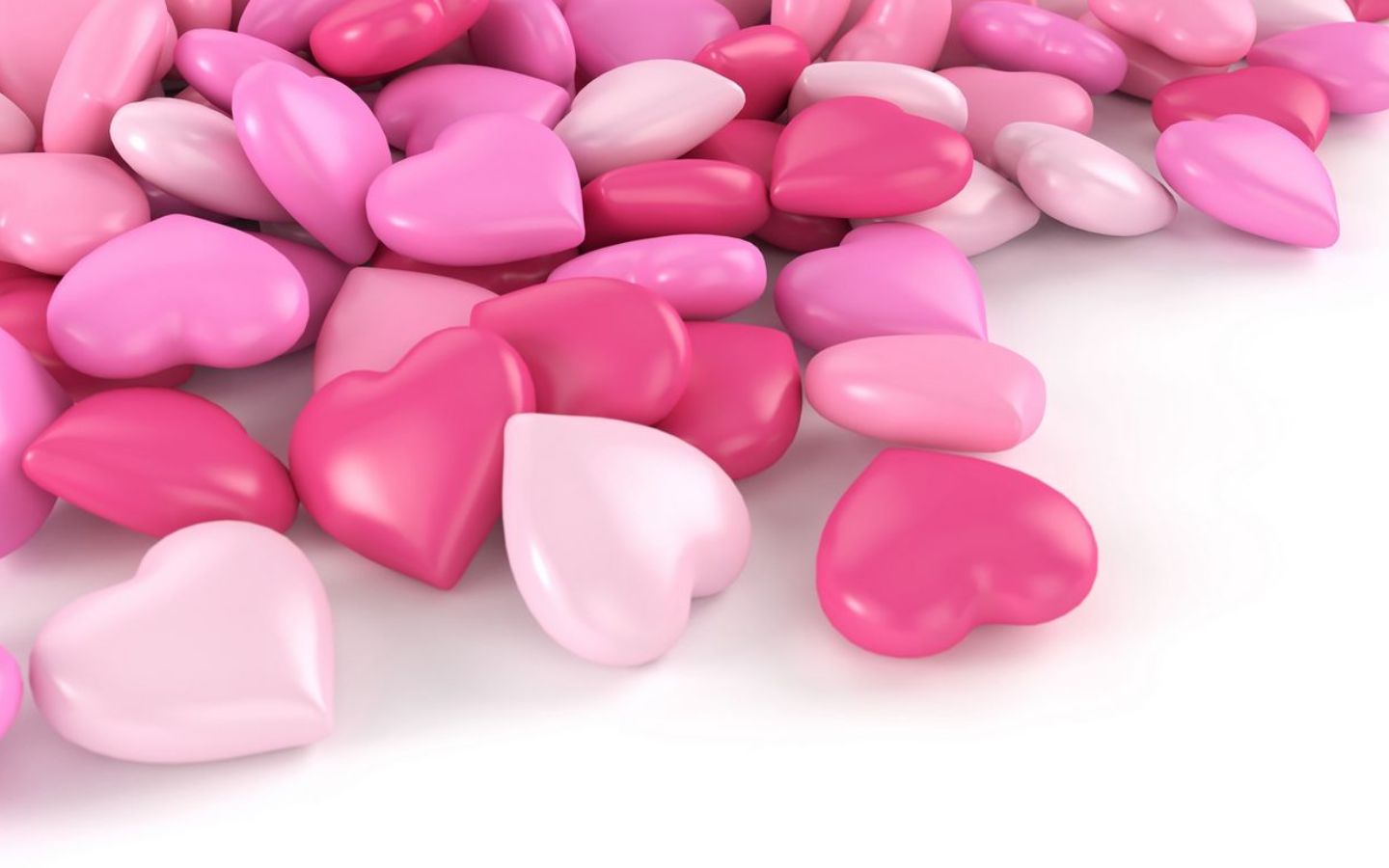 Hình nền màu hồng cute nhất cho điện thoại và máy tính 48 Những viên kẹo trái tim ngọt ngào