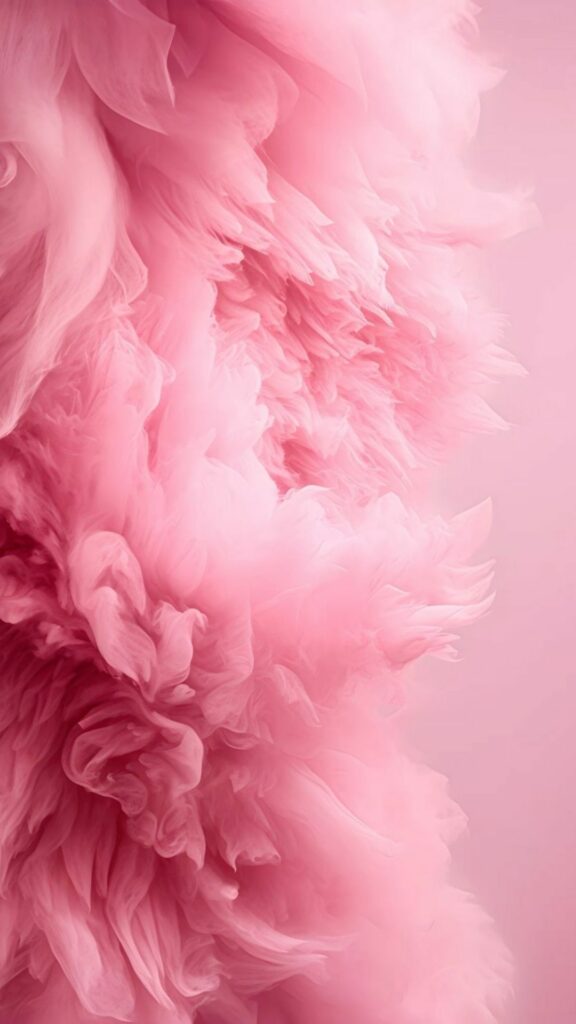 Hình nền màu hồng cute nhất cho điện thoại và máy tính 12 Khói hồng huyền ảo, tạo nên sự bí ẩn đầy mê hoặc