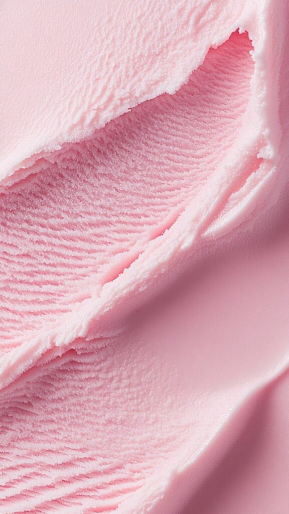 Hình nền màu hồng cute nhất cho điện thoại và máy tính 25 Vệt kem nhung hồng mịn màng, họa tiết thật thanh lịch