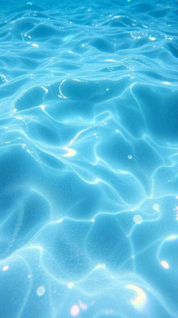 Hình nền mặt nước xanh dương ấn tượng