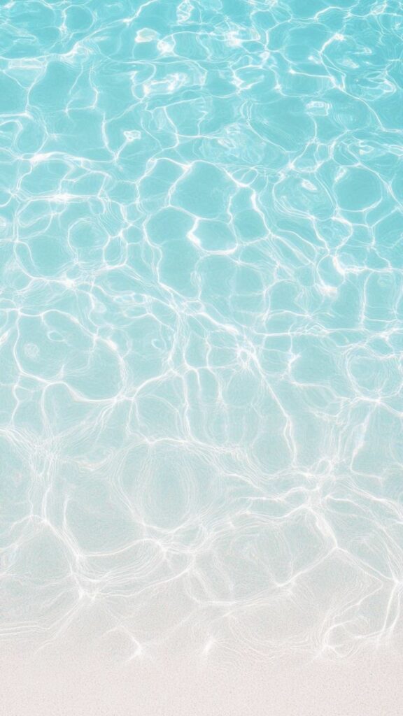 Hình nền mặt nước biển xanh và trong vắt