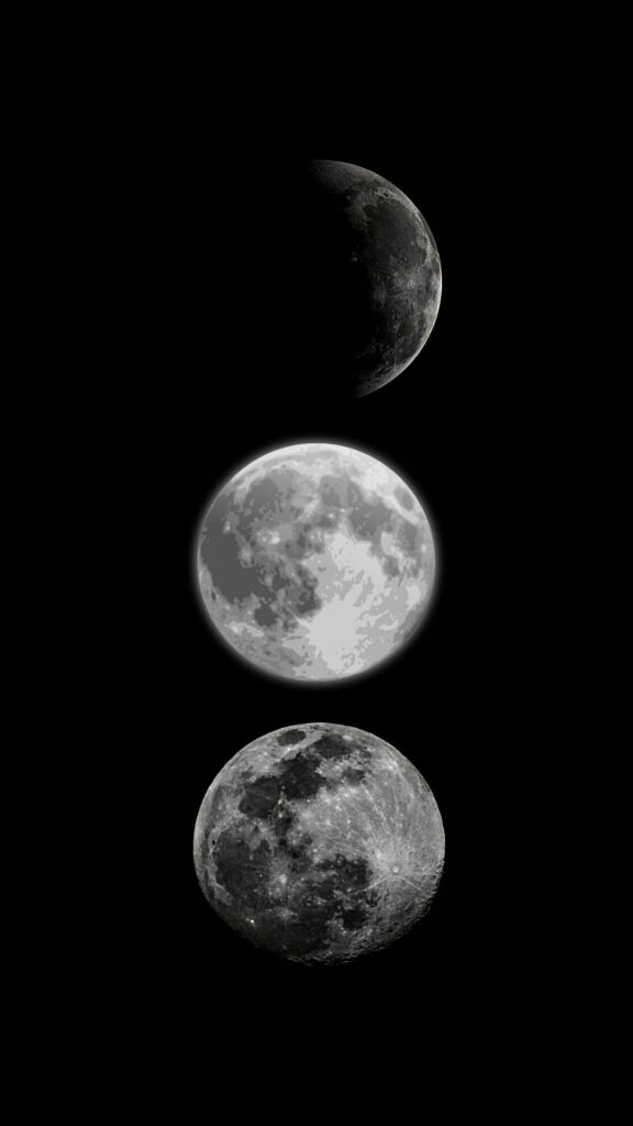 Hình ảnh mặt trái đất màu trắng đen