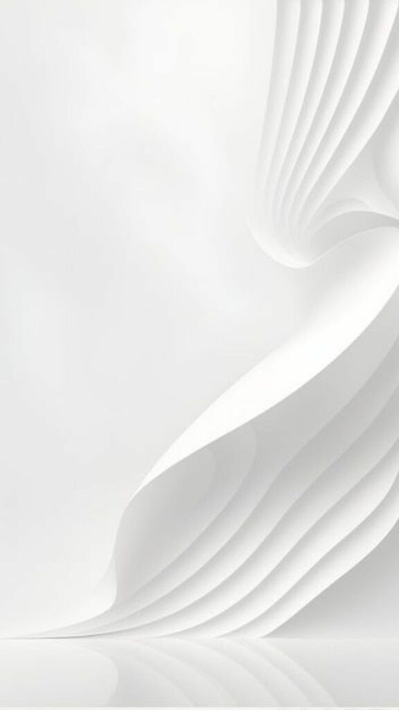 Hình nền trắng với họa tiết sóng uốn lượn