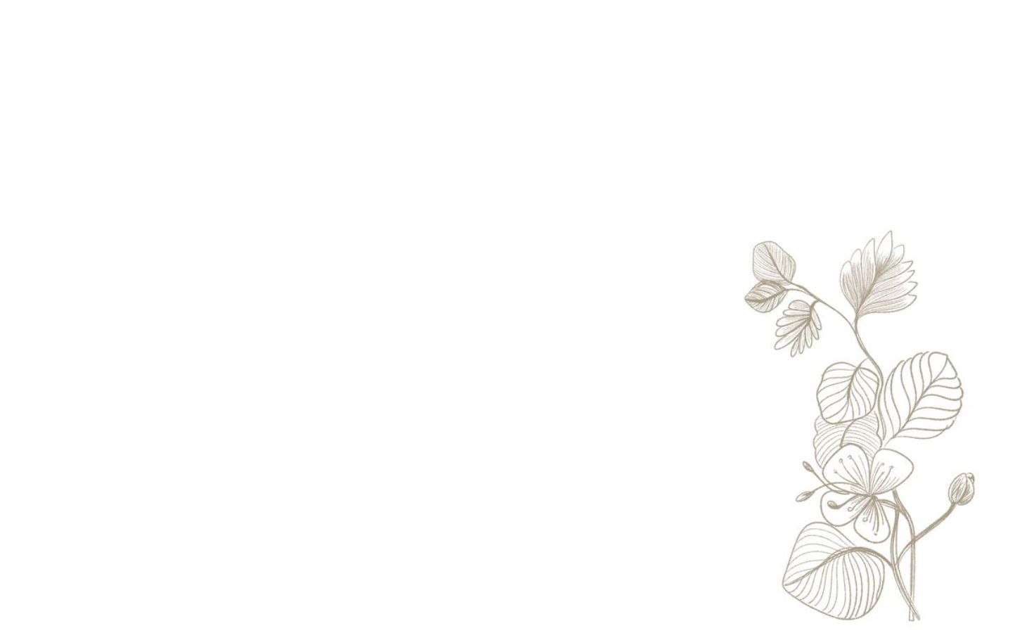 Ảnh nền màu trắng với cạnh viền tô điểm bằng họa tiết hoa