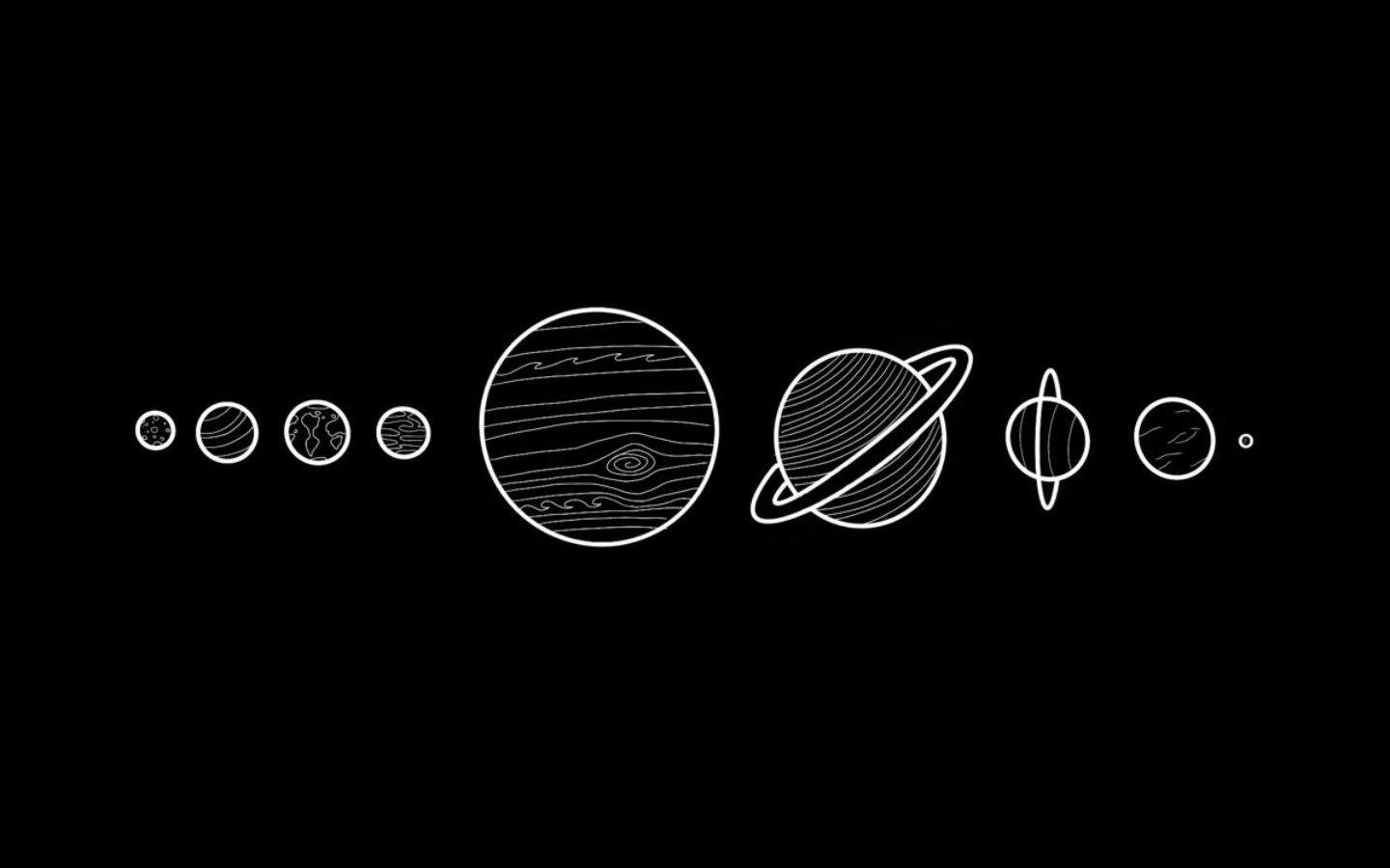 Hình nền đen trắng cho máy tính