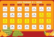 Lịch nghỉ Tết Nguyên Đán 2026 chính thức mới nhất Lịch nghỉ tết 2026