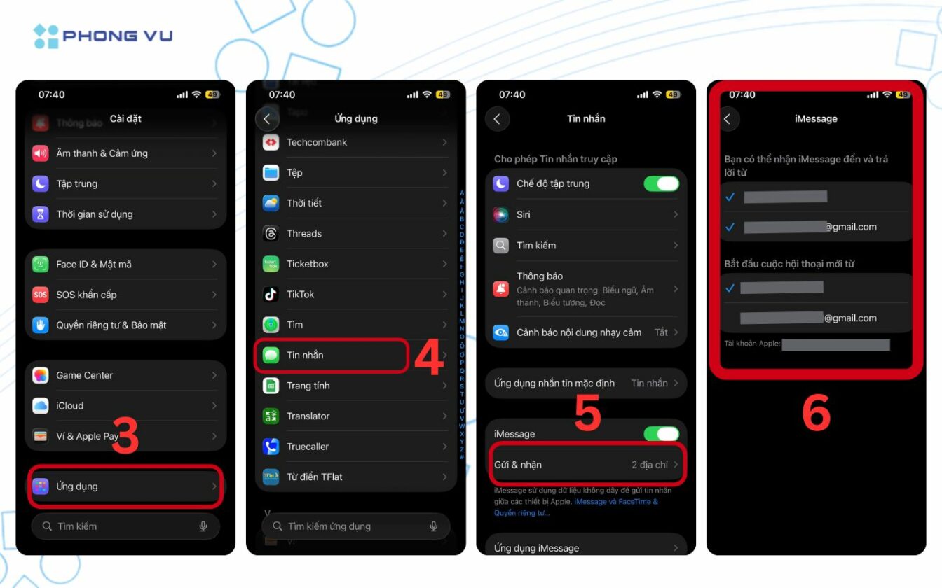 Cách Xử Lý Lỗi IMessage Không Kích Hoạt Trên IOS 26