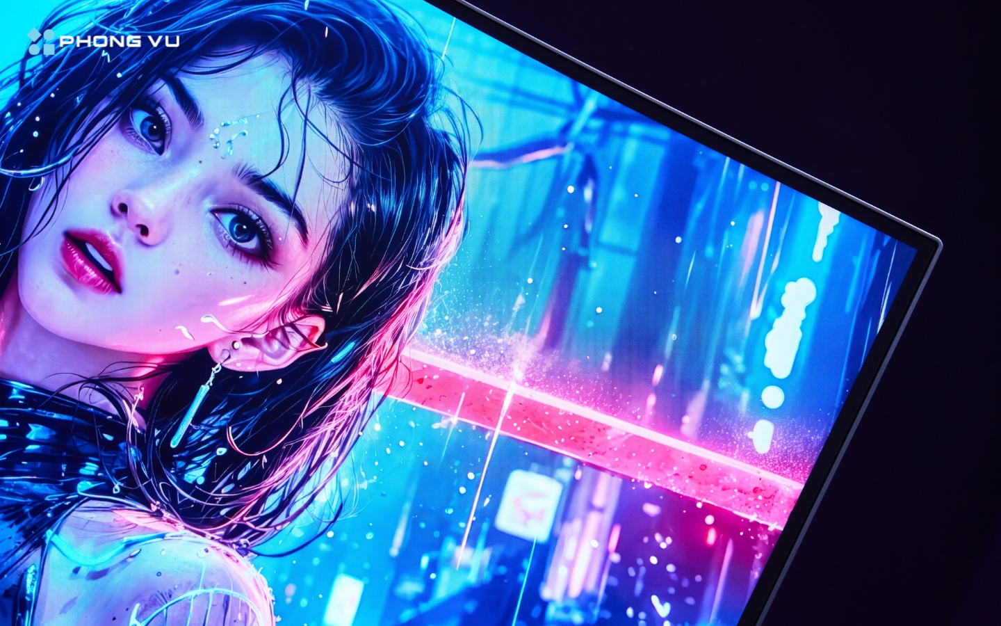 Tấm nền VA 27 inch với độ phân giải QHD (2560x1440) mang lại hình ảnh sắc nét