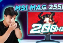 Đánh giá màn hình MSI MAG 255F E20: Lựa chọn gaming giá rẻ 200Hz Đánh giá màn hình MSI MAG 255F E20: Lựa chọn gaming giá rẻ 200Hz