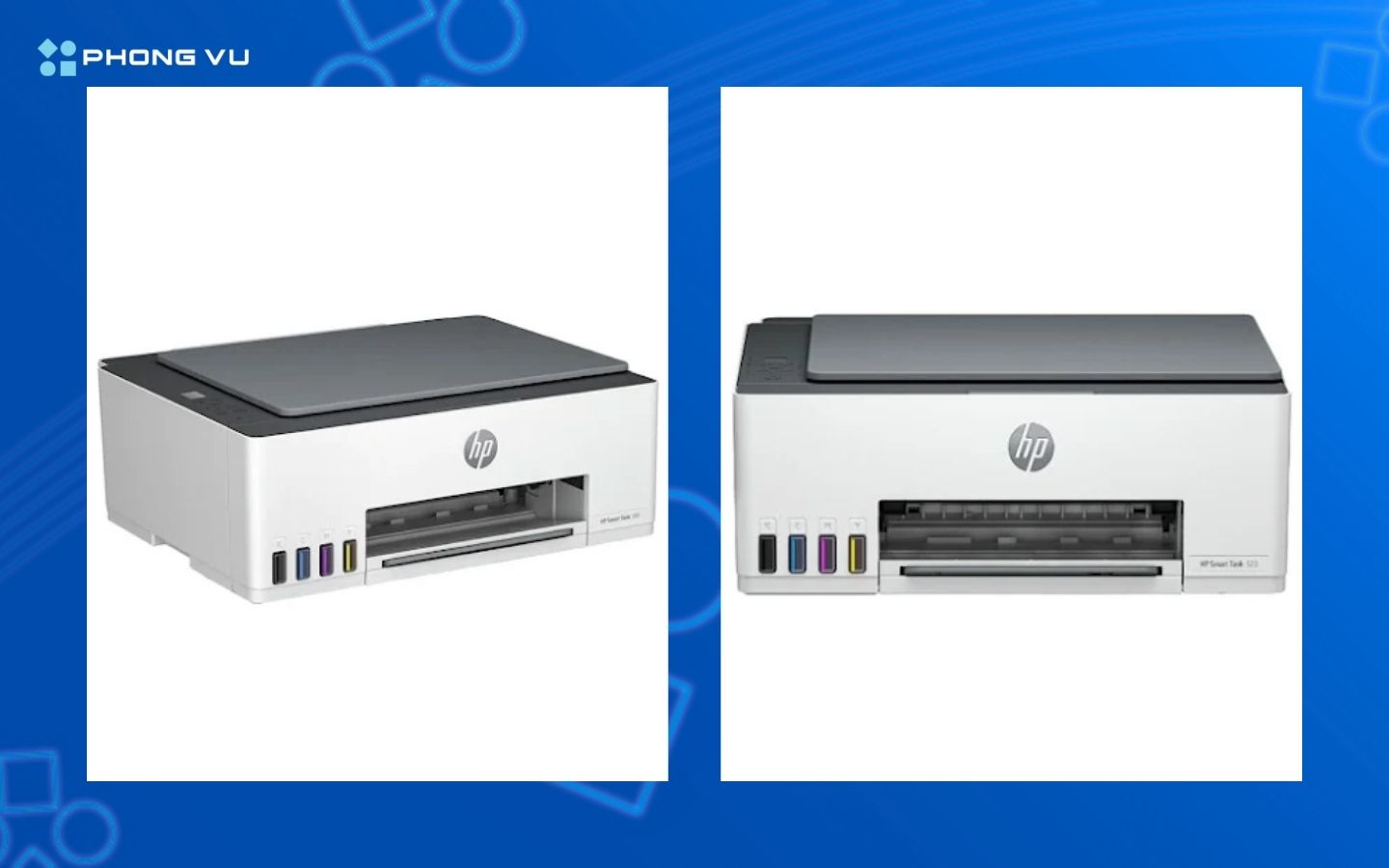 Mua máy in HP, nhận ngay mực in chính hãng miễn phí tại Phong Vũ 2 Hình ảnh máy in HP Smart Tank 580 All-in-One (1F3Y2A)